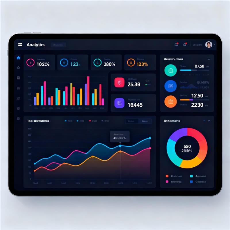 Analytics dashboard